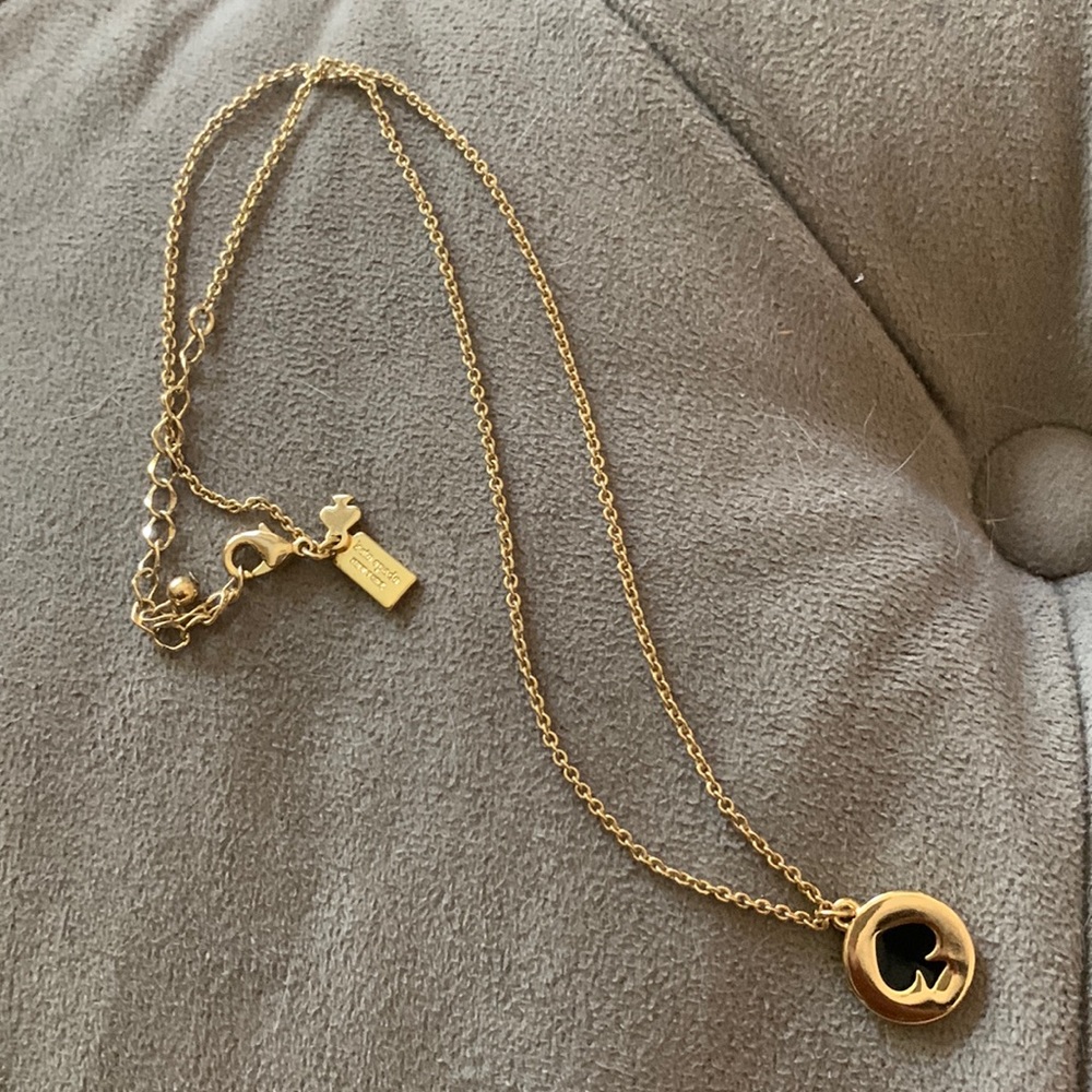 Kate Spade Gold Spade pendant Necklace